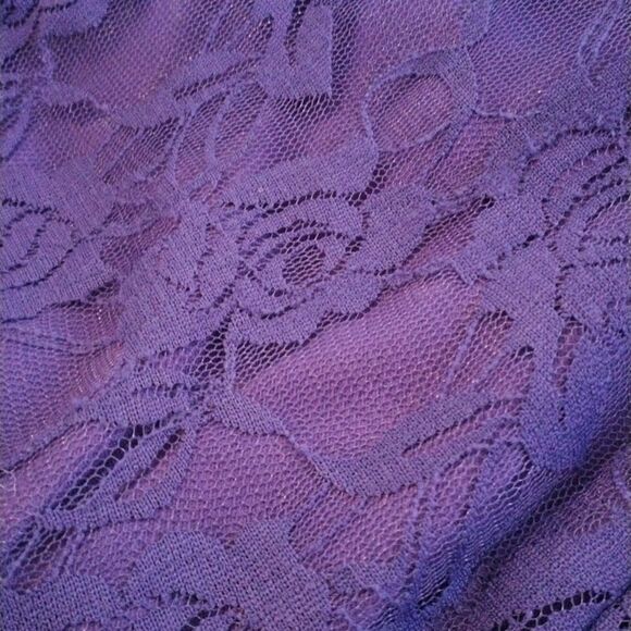 Glamour Purple Dressy Dress - Picture 9 of 10